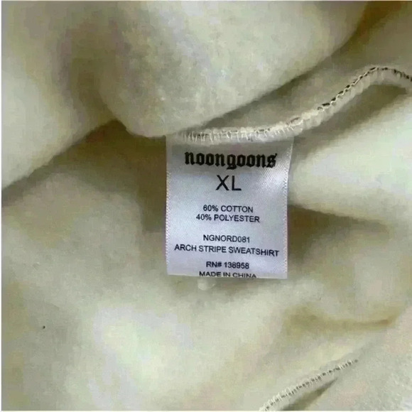 Noon Goons Men's Striped Crewneck
Sweatshirt Size XL New With Tags! - Picture 11 of 12